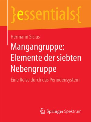 cover image of Mangangruppe